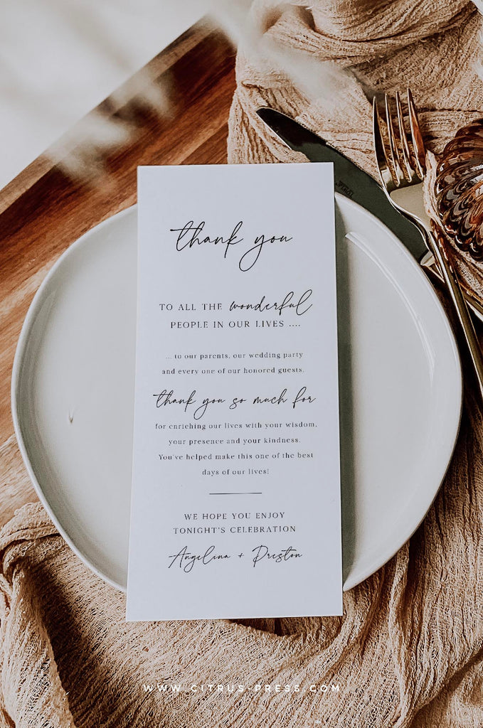 Table cards deals for wedding reception